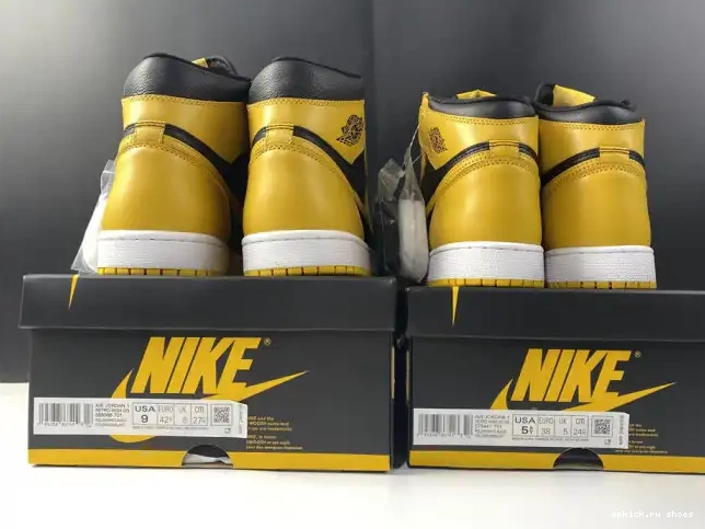 Cheap High Jordan Air 555088-701 1 Retro OG Pollen 0403